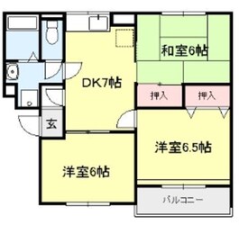 メゾン藤の物件間取画像